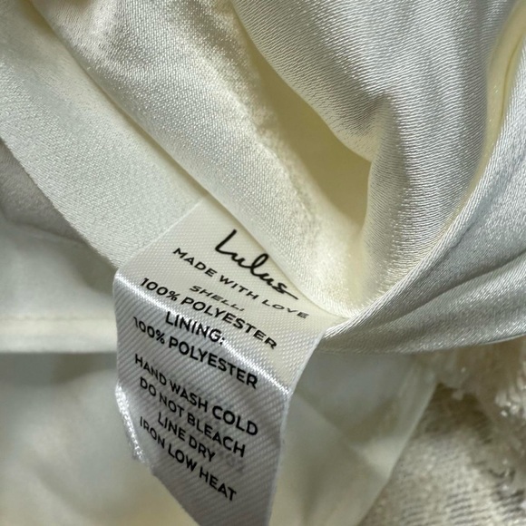 NWT Lulus Fringe Tweed Mini Dress - Picture 6 of 8